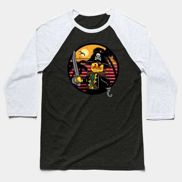 Pirates Barracuda Bay Baseball T-Shirt by The Brick Dept